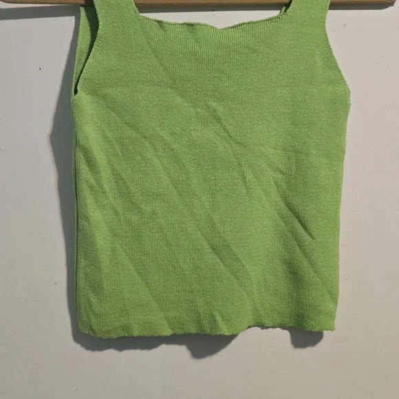 Chic Olive Green Tank Top - Picture 3 of 8